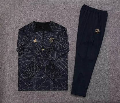 PSG Tracksuit Black/ Gold